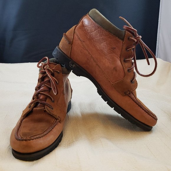 Timberland Women's Used Waterproof Brown Leather Uppers Short Boots/Hiking Shoes - Picture 1 of 15